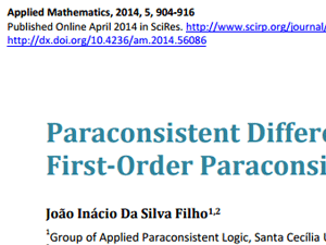 João Inácio da Silva Filho: Applied Mathematics (2014)