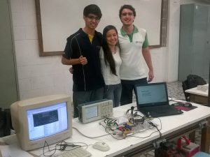 Integrantes do projeto Harpa Laser