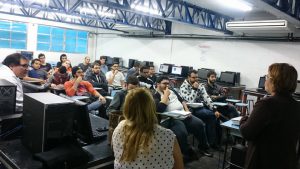 Minicurso sobre desenvolvimento e gestão de carreiras, iniciativa do Núcleo de Desenvolvimento de Carreiras e da Faculdade de Engenharia de Computação da Unisanta